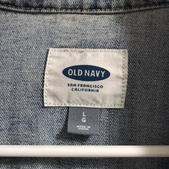 Distressed jean jacket - Picture 3 of 4